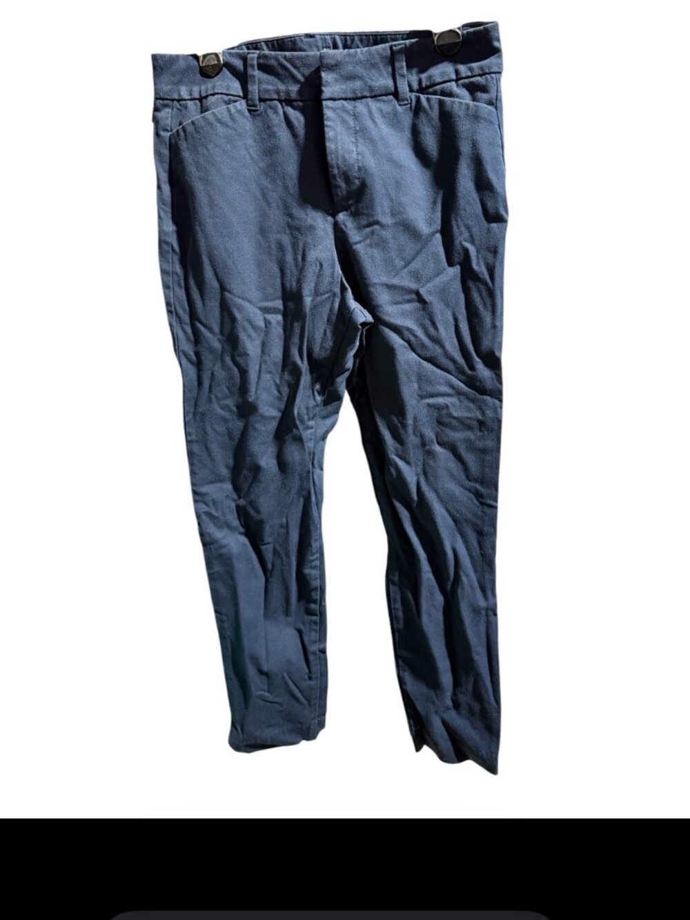 Old Navy‎ Pixie High Rise Pants Women's Navy Blue Size 2 Slim Fit Crop Cropped